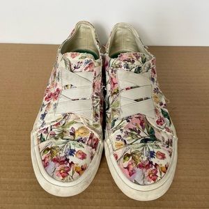 Fun Floral Slip on Sneakers